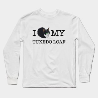 I Love My Tuxedo Loaf - inverted Long Sleeve T-Shirt